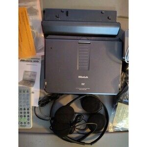 DVD PLAYER PORTABLE Mintek Portable with Accessories MDP-1880 8” Monitor W Case